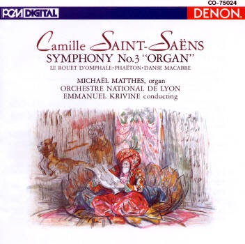 Saint-Saens: Symphony No. 3 (Organ), Danse Macabre & Others by Orchestre National de Lyon album cover