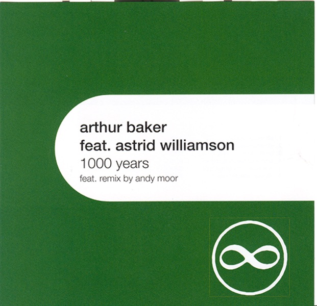 1000 Years (feat. Astrid Williamson) by Arthur Baker album cover