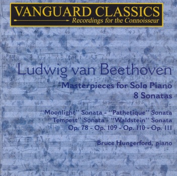 Beethoven: Masterpieces for Solo Piano by Bruce Hungerford album cover