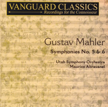 Mahler: Symphonies No. 5 & 6 by Maurice Abravanel & Utah Symphony album cover