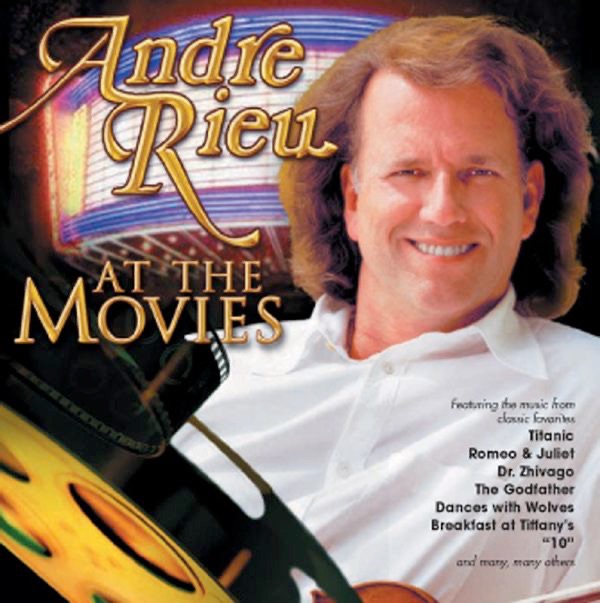 André Rieu: At the Movies by André Rieu album cover
