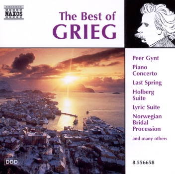 The Best of Grieg by Stephen Gunzenhauser album cover