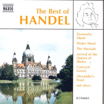 The Best of Handel by Capella Istropolitana, Johann Aratore, Jozef Cejka & Miroslav Kejmar album cover