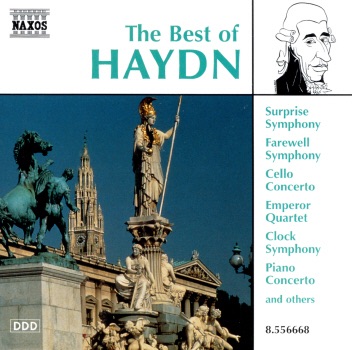 The Best of Haydn by Capella Istropolitana, Jenő Jandó & Ludovit Kanta album cover