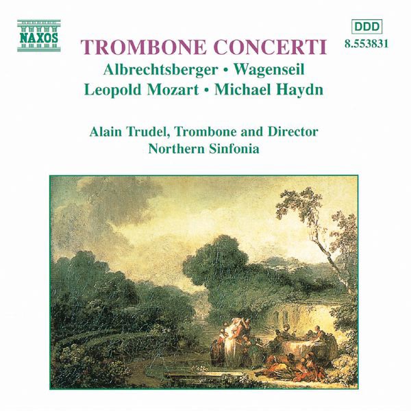 Trombone Concerti by Alain Trudel & Northern Sinfonia album cover