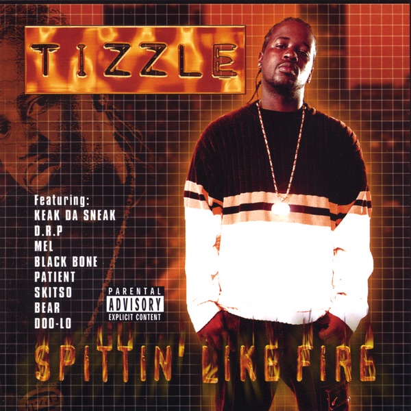 Spitin Like Fire by Tizzle album cover