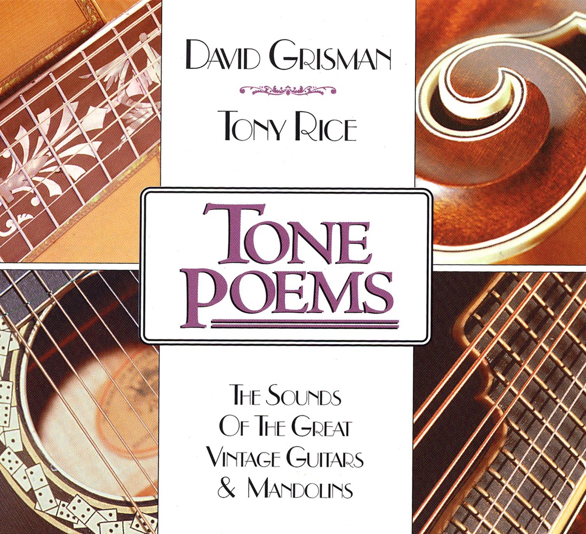 Tone Poems by David Grisman & Tony Rice album cover