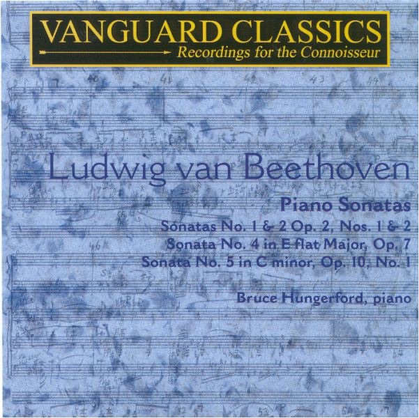 Beethoven: Piano Sonatas by Bruce Hungerford album cover