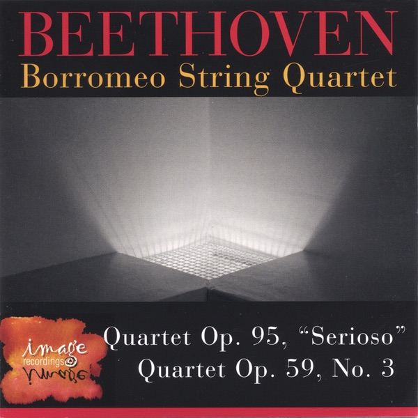 Beethoven-2 Quartets by Borromeo String Quartet album cover