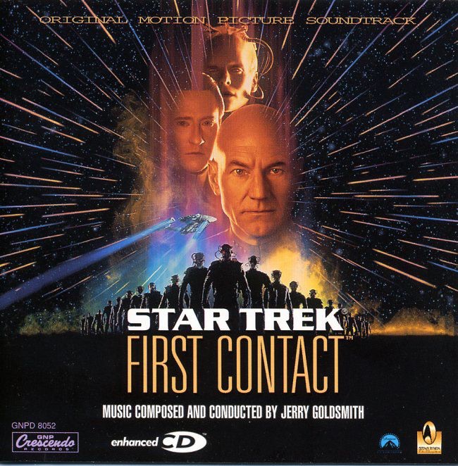 Star Trek: First Contact (Original Motion Picture Soundtrack) by Jerry Goldsmith album cover