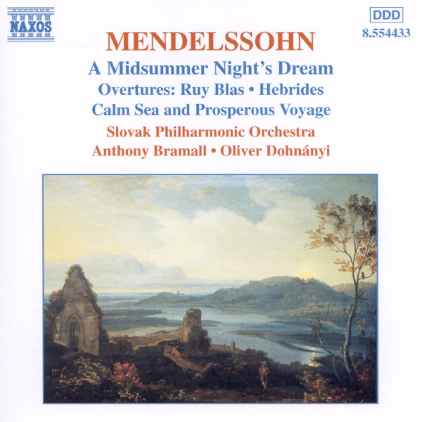 Mendelssohn: Overtures by Anthony Bramall & Slovak Philharmonic Orchestra album cover