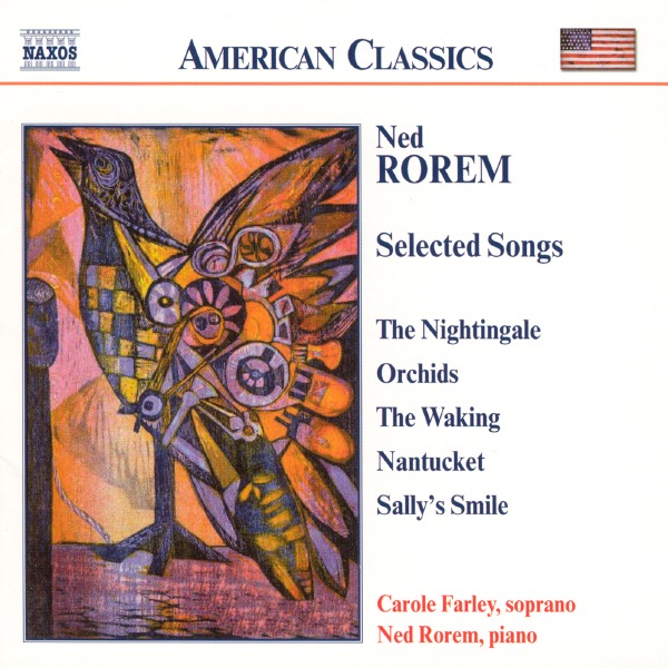 American Classics: Rorem: Selected Songs by Carole Farley & Ned Rorem album cover