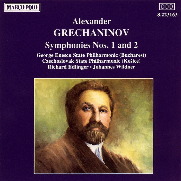 Grechaninov: Symphonies Nos.1 & 2 by "George Enescu" Bucharest Philharmonic Orchestra album cover