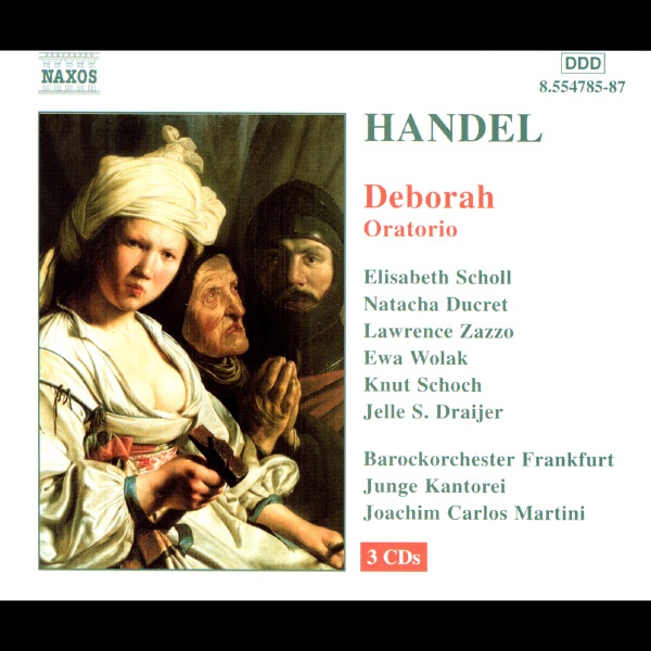 Handel: Deborah (Oratorio) by Barockorchester Frankfurt, Joachim Carlos Martini & Junge Kantorei album cover
