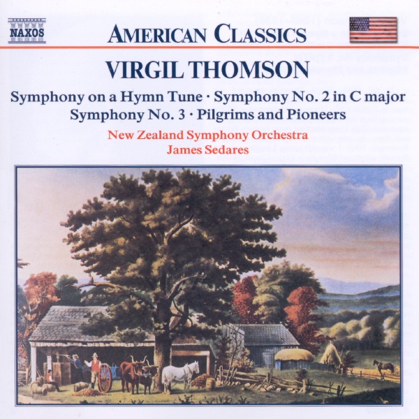 Virgil Thomson: Symphonies by James Sedares & New Zealand Symphony Orchestra album cover