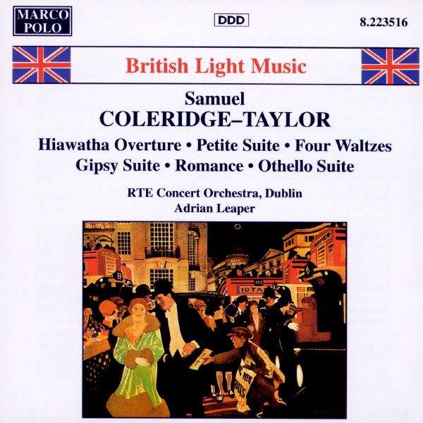 British Light Music: Samuel Coleridge-Taylor by Adrian Leaper & RTÉ Concert Orchestra album cover