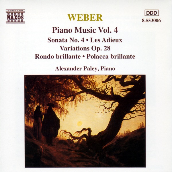 Weber: Piano Music, Vol. 4 by Alexander Paley album cover