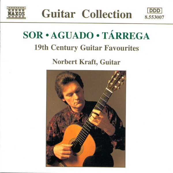 19th Century Guitar Favourites by Norbert Kraft album cover