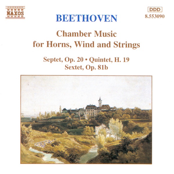 BEETHOVEN: Chamber Music for Horns, Winds and Strings by Gyozo Mathe, Ildiko Hegyi, István Tóth, Janos Kevehazi, Jeno Kevehazi, Jozsef Vajda, József Balog, Otto Racz, Peter Popa, Péter Szabó & Sandor Berki album cover