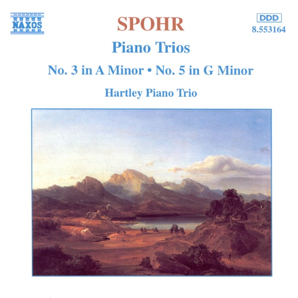 Spohr: Piano Trios Nos. 3 and 5 by Hartley Piano Trio album cover