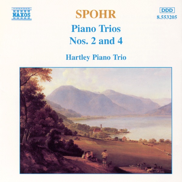 Spohr: Piano Trios Nos. 2 and 4 by Hartley Piano Trio album cover
