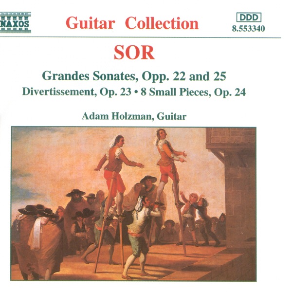 Sor: Grandes Sonatas by Adam Holzman album cover