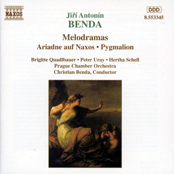 Benda: Ariadne auf Naxos; Pygmalion by Prague Chamber Orchestra & Christian Benda album cover