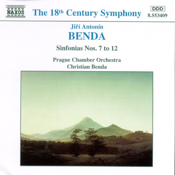 Benda: Sinfonias Nos. 7 - 12 by Prague Chamber Orchestra & Christian Benda album cover