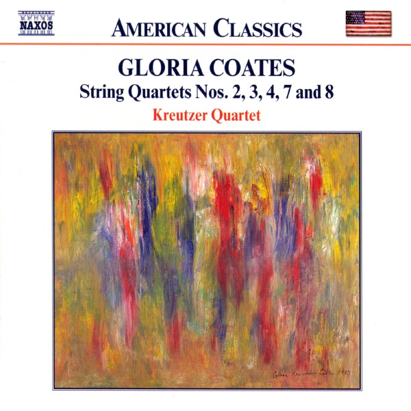 Coates: String Quartets Nos. 2, 3, 4, 7 & 8 by Kreutzer Quartet album cover