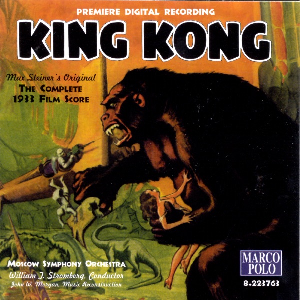 King Kong (Soundtrack from the Motion Picture) by Moscow Symphony Orchestra & William T. Stromberg album cover