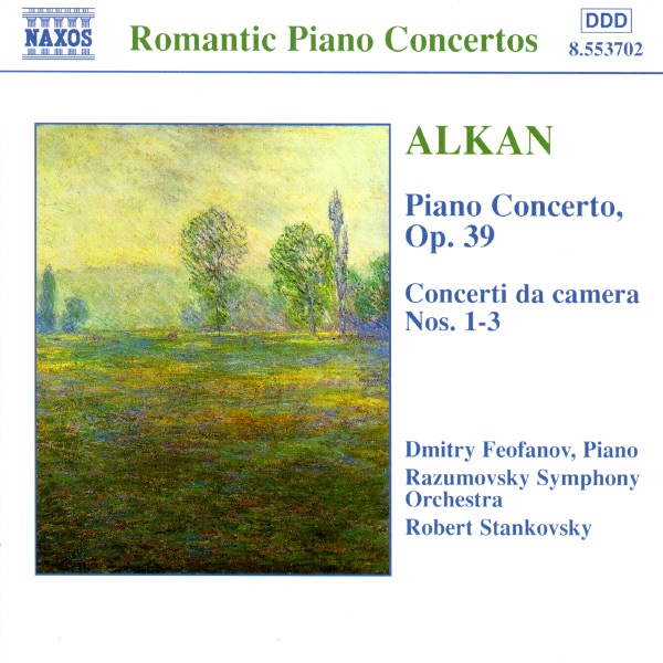 Alkan: Piano Concerto Op. 39 - Concerti da Camera No. 1-3 by Dmitry Feofanov, Razumovsky Symphony Orchestra & Robert Stankovsky album cover