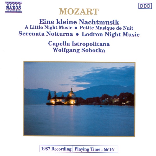 Mozart: Eine Kleine Nachtmusik, Serenata Notturna by Capella Instropoltana & Wolfgang Sobotka album cover