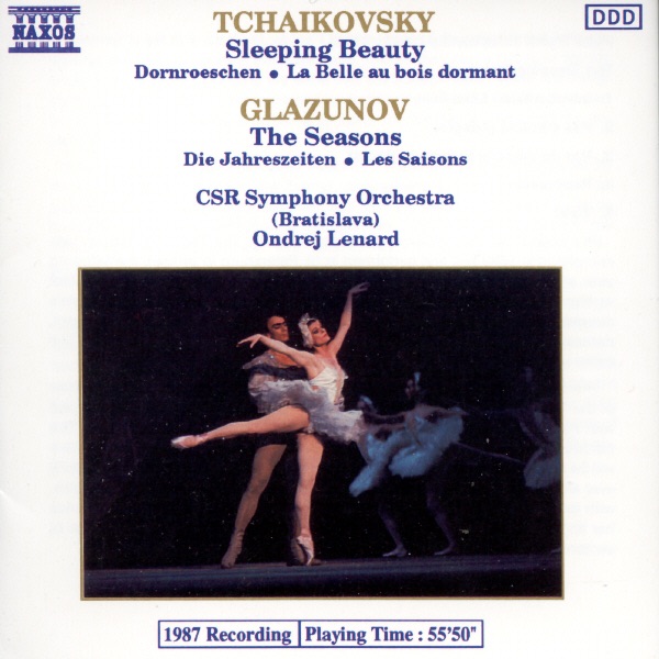 Tchaikovsky: Sleeping Beauty - Glazunov: The Seasons by CSR Symphony Orchestra album cover
