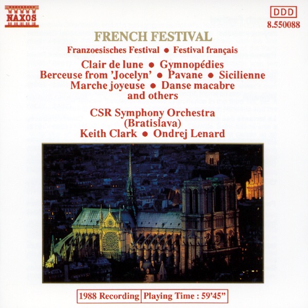 French Festival by CSR Symphony Orchestra & Keith Clark album cover