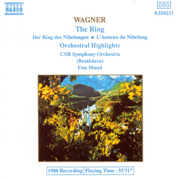 Wagner: The Ring (Orchestral Highlights) [Orchestral Highlights] by CSR Symphony Orchestra & Uwe Mund album cover