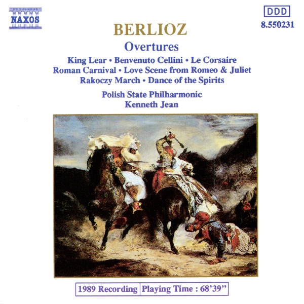 Berlioz: Overtures by Orkiestra Symfoniczna Filharmonii Śląskiej & Kenneth Jean album cover
