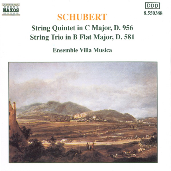 Schubert: String Quintet, D. 956 - String Trio, D. 581 by Ensemble Villa Musica album cover