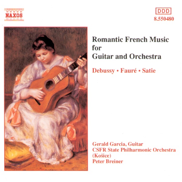 Romantic French Music for Guitar and Orchestra by Czecho-Slovak State Philharmonic Orchestra, Gerald Garcia & Peter Breiner album cover