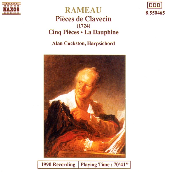 Rameau: Pieces De Clavecin, Cinq Pieces, La Dauphine by Alan Cuckston album cover