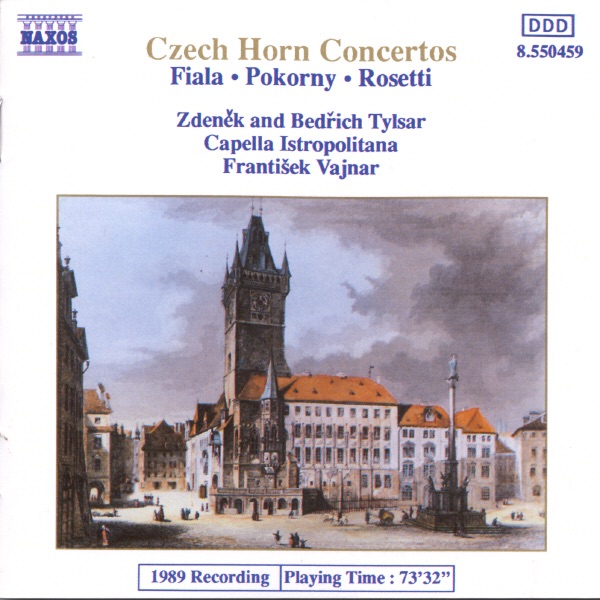 Czech Horn Concertos by Bedrich Tylsar, Capella Istropolitana & Philharmonic In Bratislava album cover