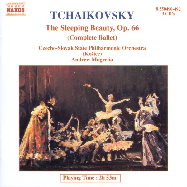 Tchaikovsky: The Sleeping Beauty by Andrew Mogrelia & Czecho-Slovak State Philharmonic Orchestra album cover