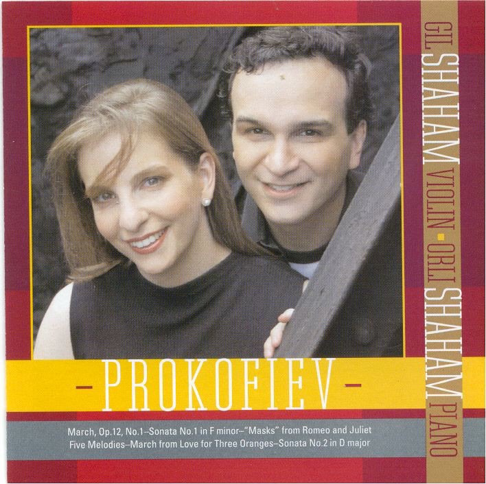The Prokofiev Album: Works for Violin and Piano by Gil Shaham & Orli Shaham album cover