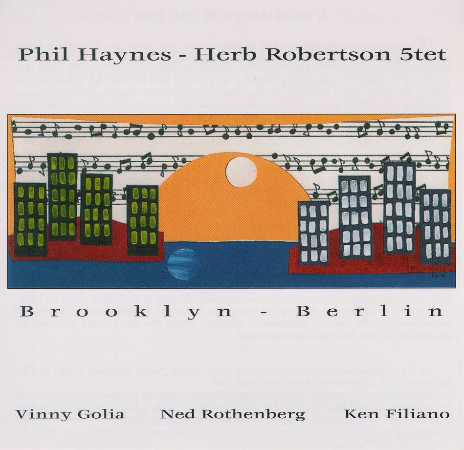 Brooklyn-Berlin by Herb Robertson, Ken Filiano, Ned Rothenberg, Phil Haynes & Vinny Golia album cover