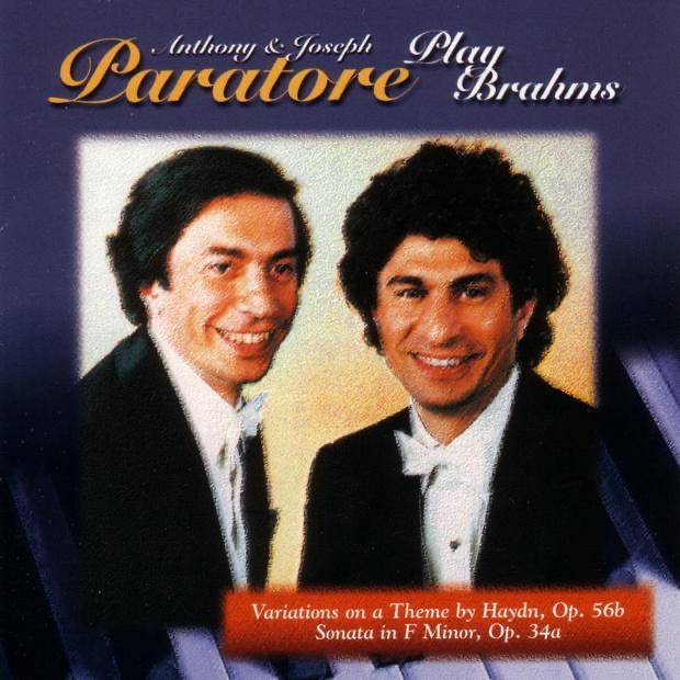 Anthony & Joseph Paratore Play Brahms by Anthony Paratore & Joseph Paratore album cover