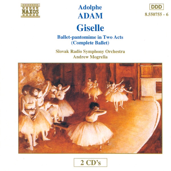 Adam: Giselle by Andrew Mogrelia & Slovak Radio Symphony Orchestra album cover