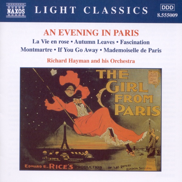 An Evening in Paris by The Richard Hayman Orchestra album cover