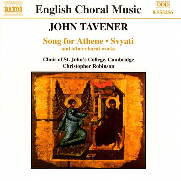 Song For Athene - Svyati by Choir of St John’s College, Cambridge & Christopher Robinson album cover