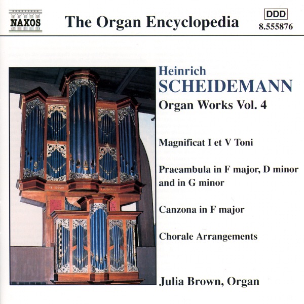Scheidemann: Organ Works, Vol. 4 by Julia Brown album cover