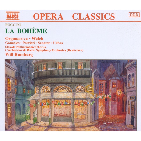Puccini: La bohème by Will Humburg, Fabio Previati & Ivan Urbas album cover