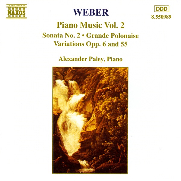 Weber: Piano Music Vol. 2 by Alexander Paley album cover